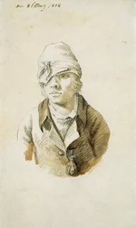 Self Portrait with Cap and Eye Patch (8th May 1802)